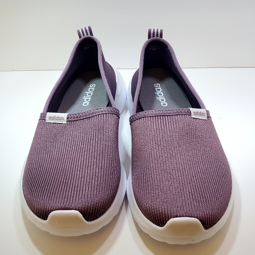 SOLD--------New Addidas Cloudfoam Lite Racer Slip on Sneakers. Only tried on.